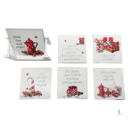 Set božićnih podmetača s motivacijskim porukama – savršen blagdanski poklon