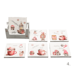 Set božićnih podmetača s motivacijskim porukama – savršen blagdanski poklon