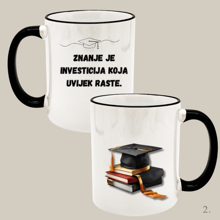 Šalice za diplomu 🎓 – Originalan poklon za diplomante i magistre