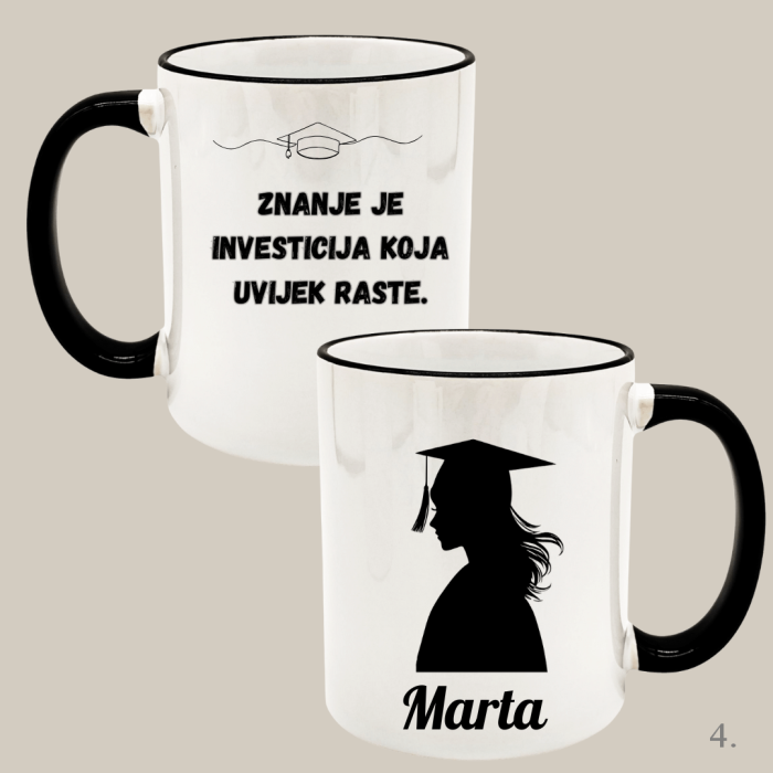 Šalice za diplomu 🎓 – Originalan poklon za diplomante i magistre
