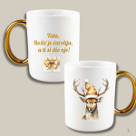 božićna šalica za tatu s natpisom – poklon za Božić