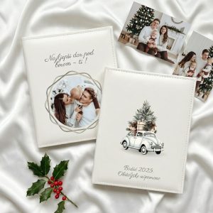 personalizirani pokloni – foto album i slika na drvu