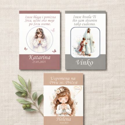 Magneti zahvalnice za Prvu sv. Pričest