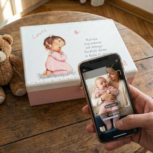 Personalizirana uspomena s kutijom i video pričom