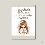 Magnet za prvu pričest - djevojčica